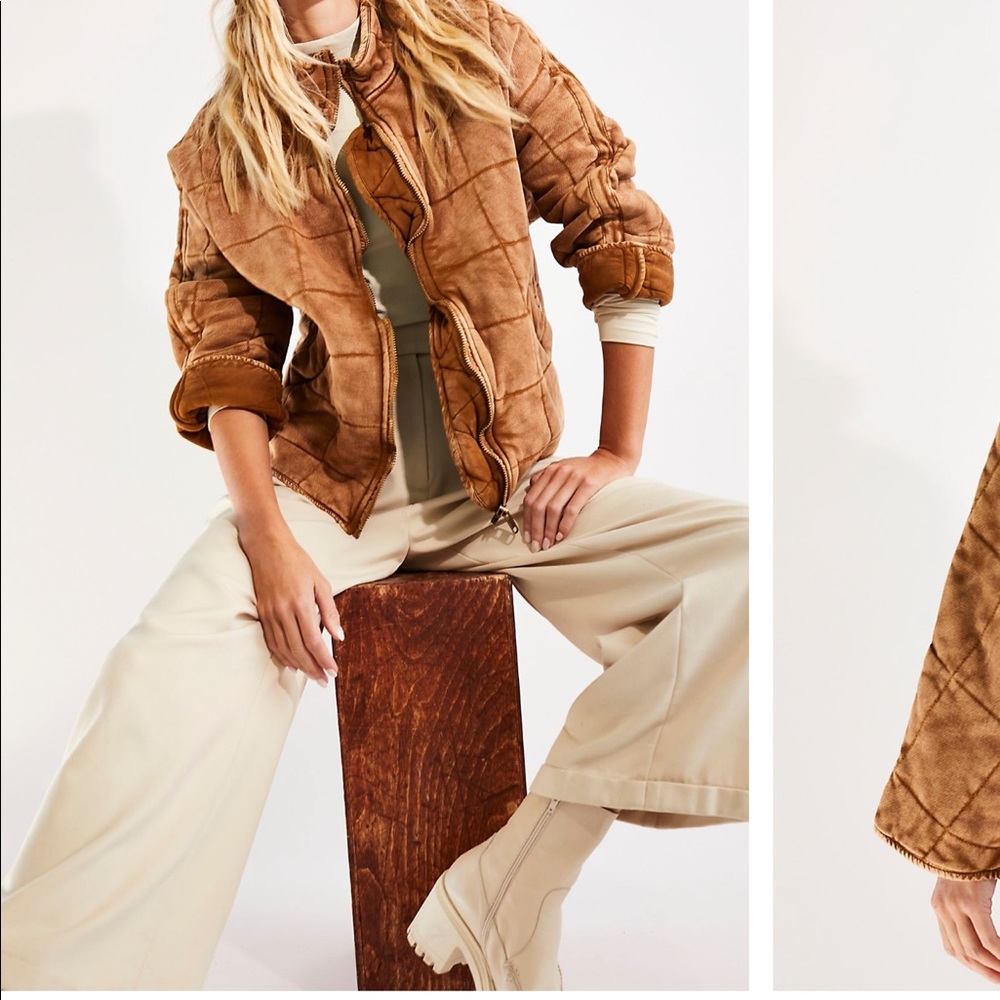 Free People Quilted Dolman